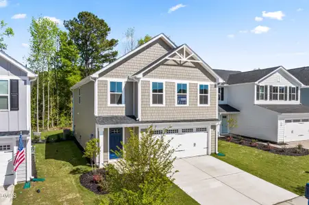 New construction Single-Family house 129 Cavalier Rider Run, Wendell, NC 27591 plan Woodford - image