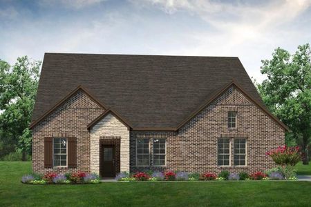 New construction Single-Family house 5200 Indian Ridge Lane, Alvarado, TX 76009 Aster- photo 0