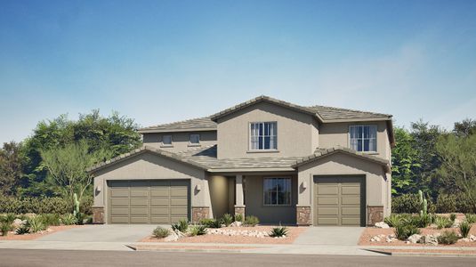 New construction Single-Family house 11245 W Wingspan Wy, Marana, AZ 85653 plan Willow - image