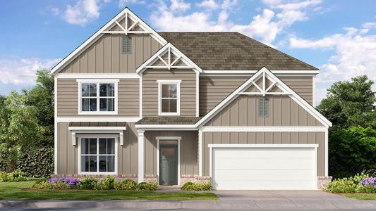 New construction Single-Family house 76 Parkview Dr, Dallas, GA 30157 LYNNBROOK- photo 0