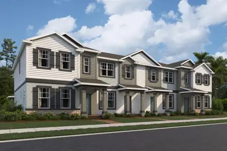 New construction Townhouse house 374 Lady Palm St, Apopka, FL 32703 - image