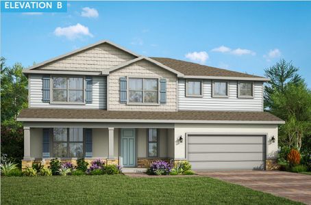 New construction Single-Family house 847 Emerald Grove Dr, Apopka, FL 32703 plan Clementine - image