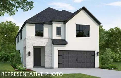 New construction Single-Family house 125 Emerald Grove Dr, Georgetown, TX 78633 plan The Dominion - image