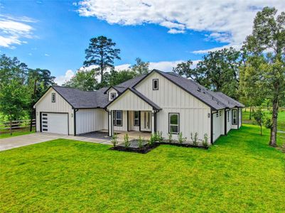 New construction Single-Family house 11082 Tammy Cir, Plantersville, TX 77363 - image