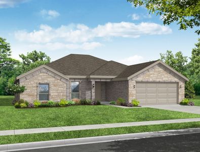 New construction Single-Family house 2613 River Bank Dr, Burleson, TX 76028 plan Cromwell II - image