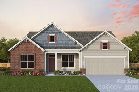 New construction Single-Family house 3300 Charolais Ln, Harrisburg, NC 28075 plan The Perkins - image