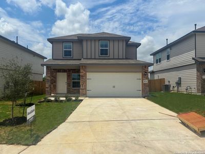 New construction Single-Family house 4034 Common Sage, Von Ormy, TX 78073 The Florence- photo 0