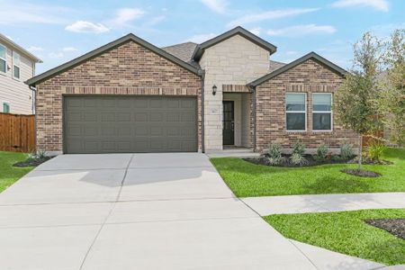 New construction Single-Family house 210 Crumpton Wy, Hutto, TX 78634 plan Mockingbird - image