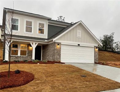 New construction Single-Family house 211 Sage Woods Way, Dallas, GA 30132 Wesley- photo 0