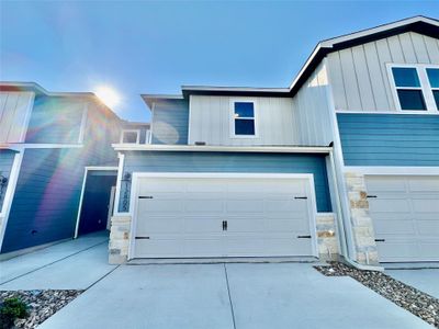 New construction Townhouse house 12805 Village Spun Plz, Buda, TX 78610 plan The Barton (147) - image