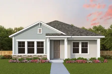 New construction Single-Family house 28792 Rambutan Dr, Wesley Chapel, FL 33543 plan The Redwood - image