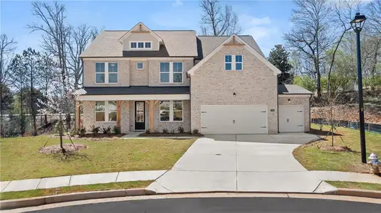 New construction Single-Family house 900 Melody Ridge Ln, Buford, GA 30518 plan The Danbury C - image