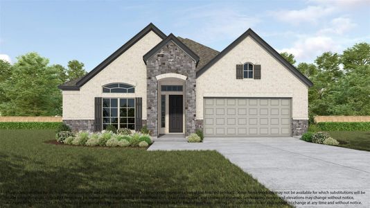 New construction Single-Family house 2069 Corn Thistle Wy, Magnolia, TX 77355 plan 624 - image