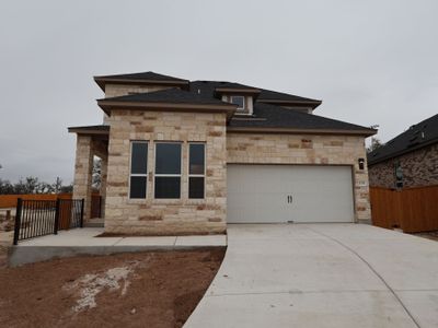 New construction Single-Family house 178 Norway Spruce St, Dripping Springs, TX 78620 plan Estonian - Capital Series - image
