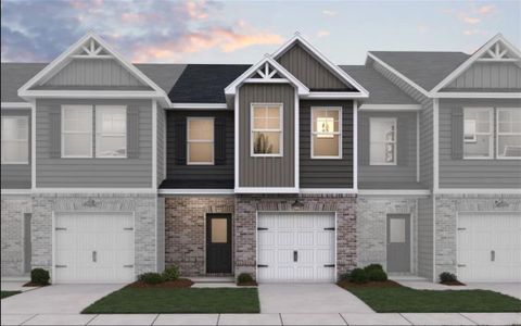 New construction Townhouse house 8337 Columbia Ct, Palmetto, GA 30268 - image