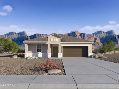 New construction Single-Family house 17855 N Ravello Ave, Maricopa, AZ 85138 plan Cali - image