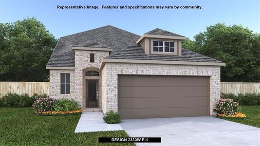 New construction Single-Family house 145 Pintail Lane, Rhome, TX 76078 Design 2330W- photo 0