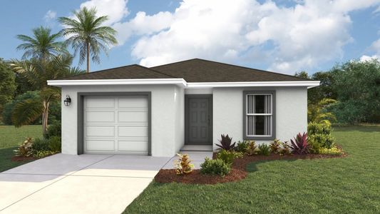 New construction Single-Family house 11228 Sunset Preserve Dr, Lehigh Acres, FL 33971 plan GREENBRIAR - image