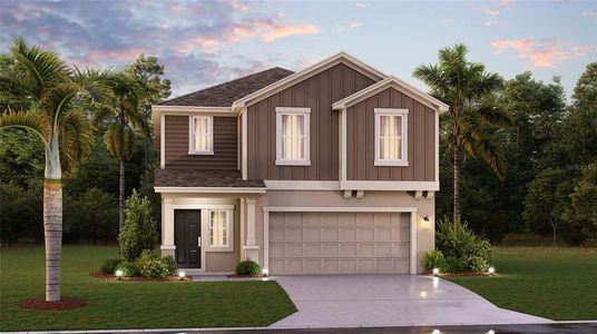 New construction Single-Family house 526 Sea Turtle Lane, Haines City, FL 33844 Atlanta- photo 0