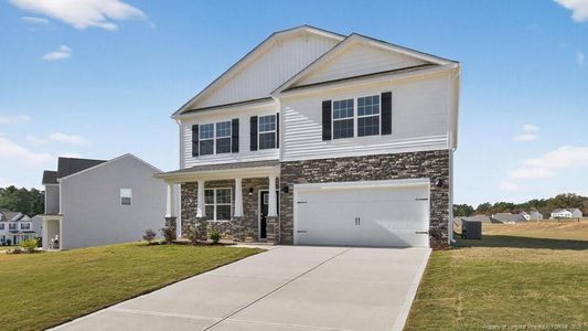 New construction Single-Family house 1052 Misty Creek Dr, Aberdeen, NC 28315 plan WILMINGTON - image