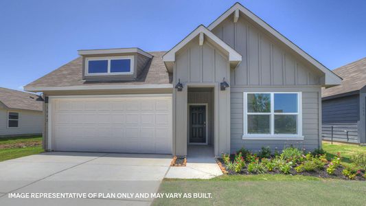 New construction Single-Family house 369 Trent Dr, New Braunfels, TX 78130 The Harris- photo 0 0