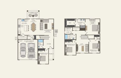 New construction Single-Family house 806 W Calle Falerno, Sahuarita, AZ 85629 plan Sunflower - image