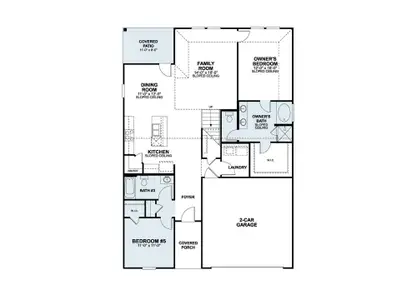 New construction Single-Family house 4508 Bridal Veil Dr, Austin, TX 78747 plan Caprock - Smart Series - image