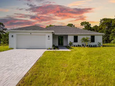 New construction Single-Family house 1142 Sw Abbey Ave, Port St. Lucie, FL 34953 plan Bela - image