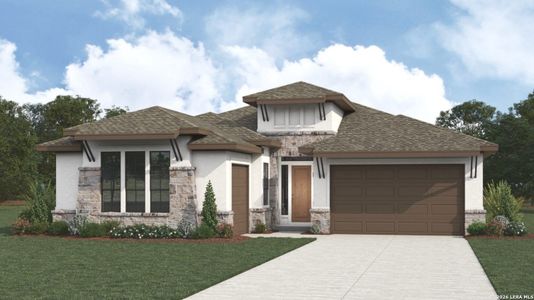 New construction Single-Family house 1005 Blue Jay Wy, Kerrville, TX 78028 plan Teramo - image