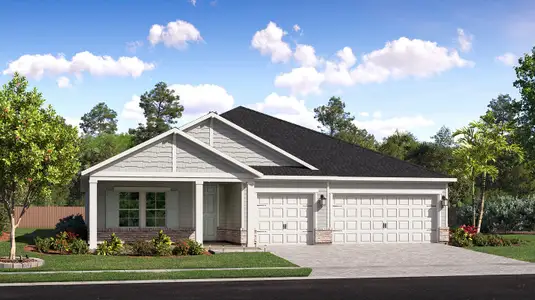 New construction Single-Family house 385 Dogleg Run, St. Johns, FL 32259 plan Cayman - image