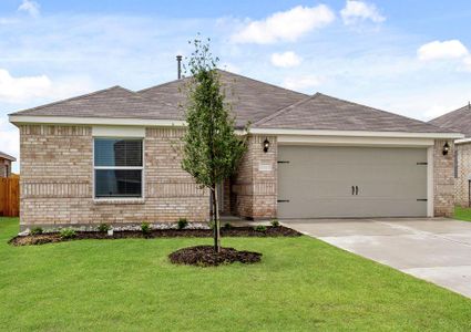 The Sabine is a beautiful one-story brick home.