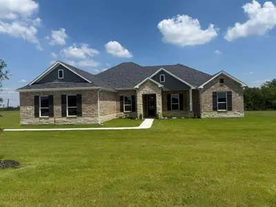 New construction Single-Family house 216 Slimp Blf, Azle, TX 76020 plan Canyon - image