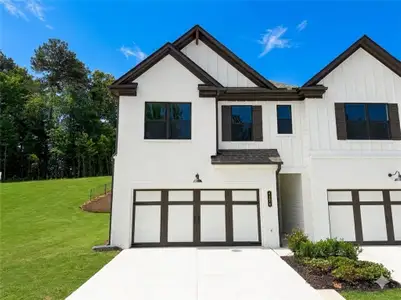 New construction Townhouse house 4178 Millstone Park Ln, Gainesville, GA 30504 plan Durham - image
