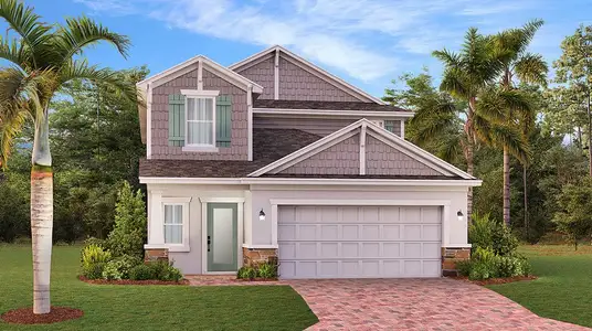 New construction Single-Family house 7820 Marlow Pl, Kissimmee, FL 34747 plan Columbia - image