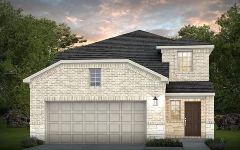 New construction Single-Family house 16177 Sepia Manor St, Conroe, TX 77302 plan Fentress - image