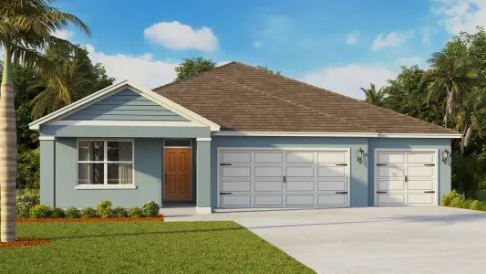 New construction Single-Family house 5231 Ligonberry St, Lakeland, FL 33811 plan Denham - image