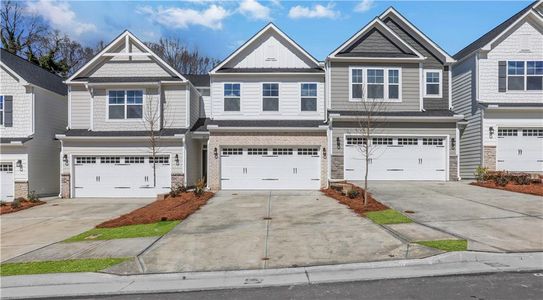 New construction Townhouse house 32 Trace Blf, Dawsonville, GA 30534 plan Southampton - image