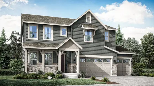 New construction Single-Family house 4040 Buttongrass Trl, Castle Rock, CO 80108 plan Stonehaven - image