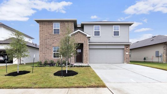 New construction Single-Family house 20525 Tuberville Ln, Manor, TX 78653 The Quincy- photo 0