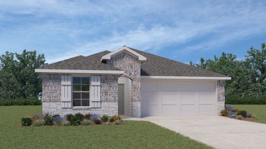 New construction Single-Family house 25529 Farmers Crop Ln, Elgin, TX 78653 plan The Caden - image
