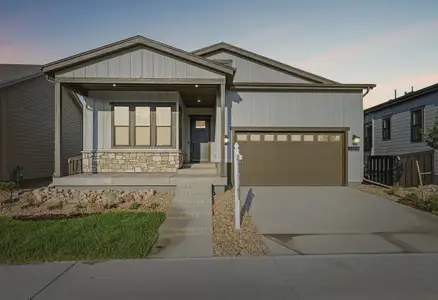 New construction Single-Family house 11156 Stonepath St, Littleton, CO 80125 plan 4081 Crimson Sky Elevation C-Highline Ranch - image