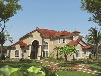 New construction Single-Family house 15 New Water Oak Dr, Palm Coast, FL 32137 plan The Bristol - image