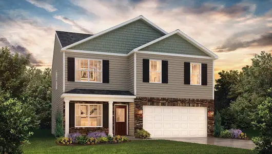 New construction Single-Family house 109 Briarwood Bridge Rd, Candler, NC 28715 plan Belhaven - image