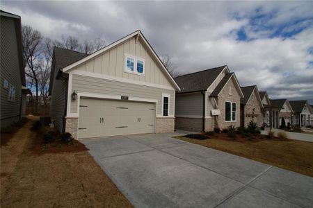 New construction Single-Family house 6859 Welcome Rd, Flowery Branch, GA 30542 The Lockview- photo 3 3