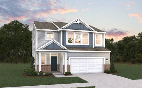 New construction Single-Family house 1039 Rocking Horse Rd, Indian Trail, NC 28079 plan Kenzie - image