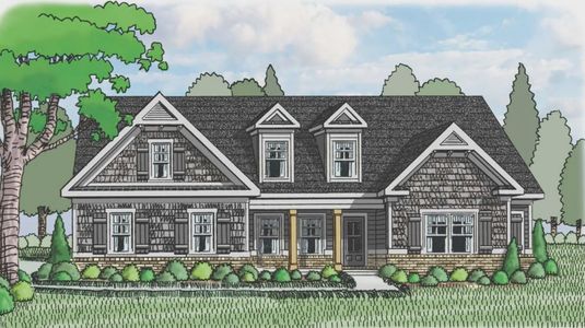 New construction Single-Family house 2109 Ella Springs Drive, Covington, GA 30014 - photo 0