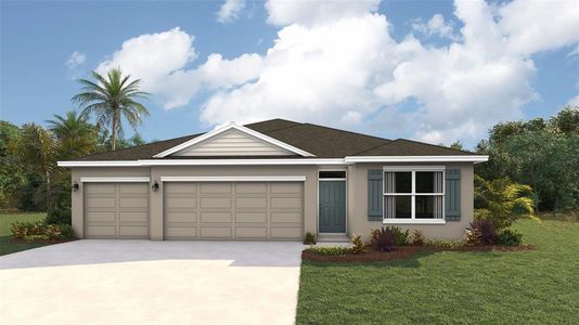 New construction Single-Family house 17472 Whiskey Creek Trl, Parrish, FL 34219 Madison- photo 0