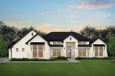New construction Single-Family house 6649 King Oaks Blvd, Salado, TX 76571 plan Brazos II - image