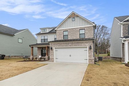 New construction Single-Family house 3133 Dowsing Ln, Powder Springs, GA 30127 Axley- photo 6 6