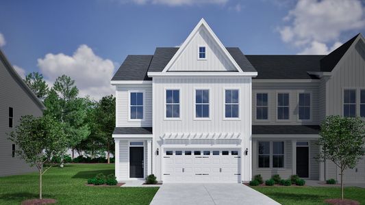 New construction Townhouse house Doc Nichols Rd, Durham, NC 27703 null- photo 0